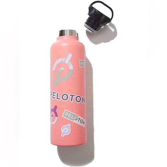 Peloton 24oz Stainless Steel Sticker Bottle, Orange - Picture 10 of 16
